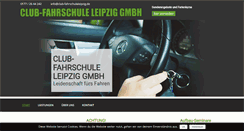 Desktop Screenshot of club-fahrschuleleipzig.de